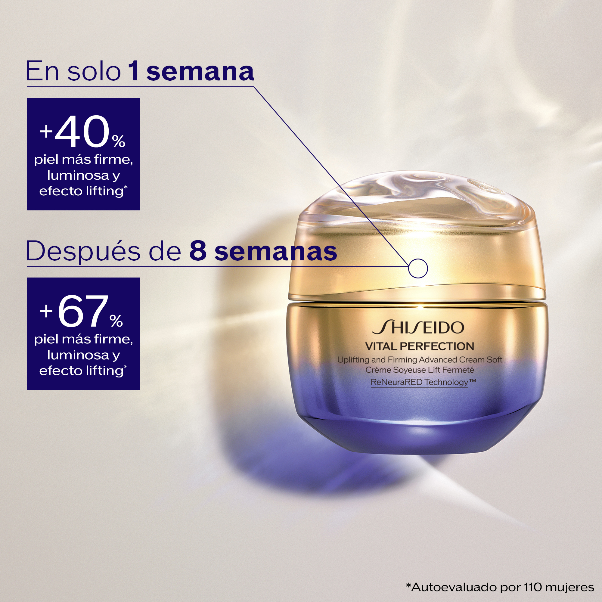 Uplifting and Firming Advanced Cream Soft - SHISEIDO, 